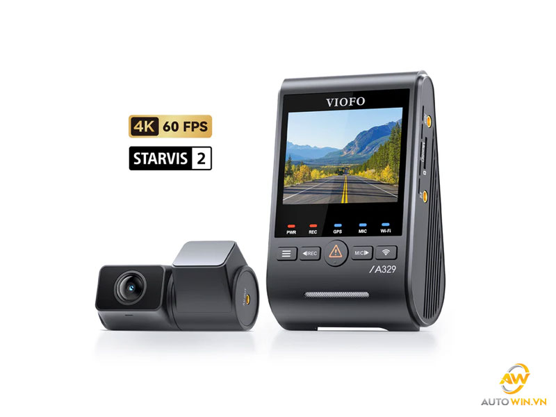 Camera Tele VIOFO A329T 2CH 4K 60FPS2K