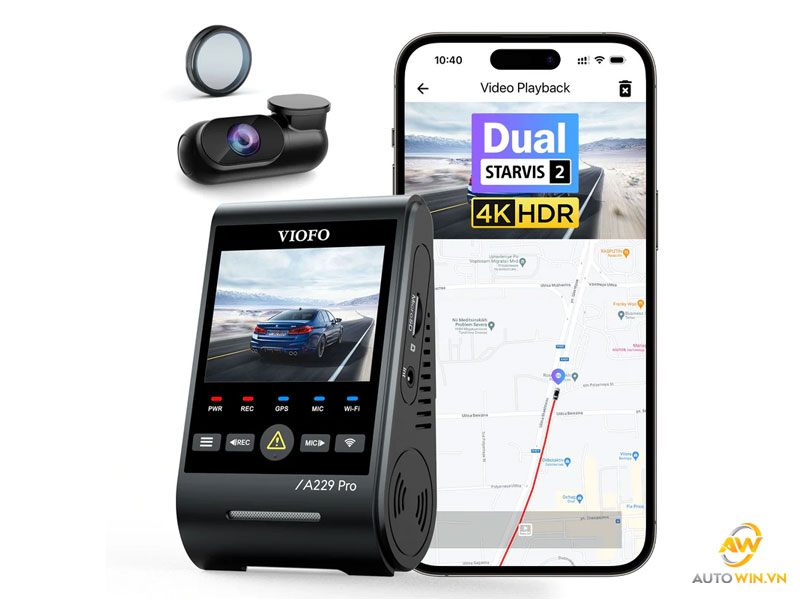 Camera hành trình kép VIOFO A229 Pro