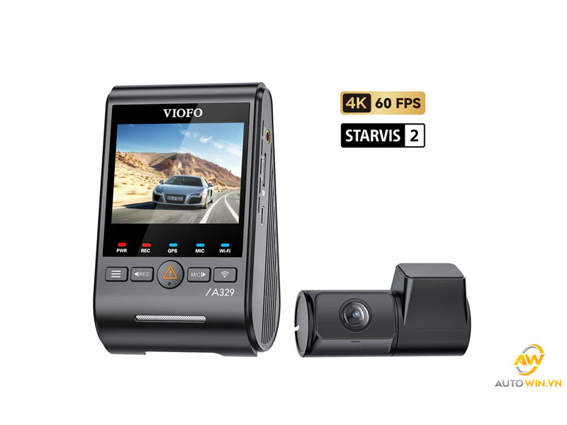 VIOFO A329 2CH Camera hành trình Wi-Fi 6 HDR
