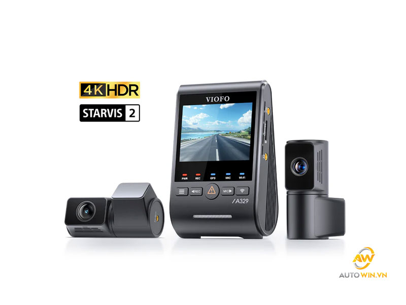 Cam Hành Trình VIOFO A329T 3CH 4K